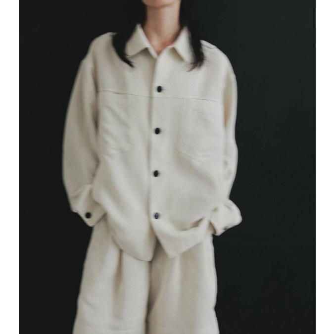 anuke（アンヌーク） ワークポケットシャツ Work Pocket Shirts