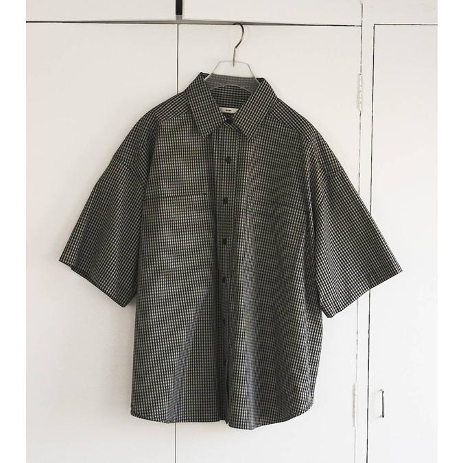 anuke（アンヌーク） チェックオーバーシャツ Check Over Shirts