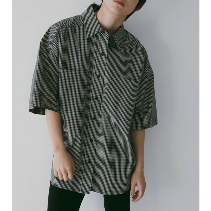 anuke（アンヌーク） チェックオーバーシャツ Check Over Shirts