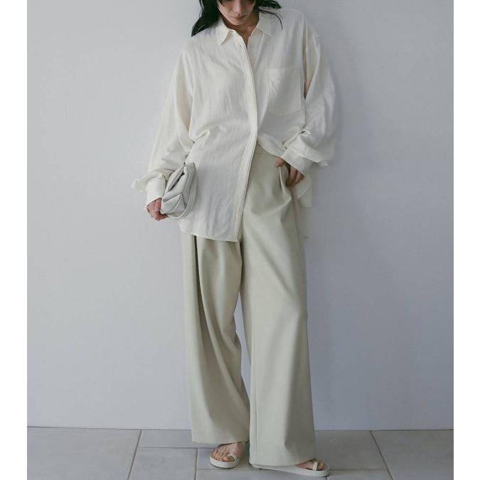 anuke（アンヌーク） ステッチオーバーシャツ Stitch Over Shirts