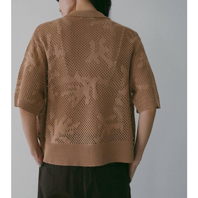 anuke（アンヌーク） メッシュパターンニット Mesh Pattern Knit