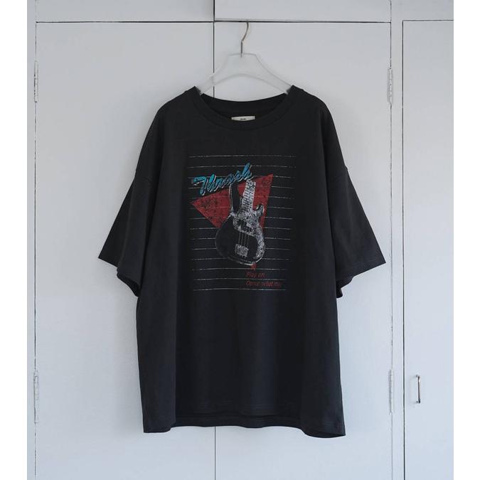 anuke（アンヌーク） プリントオーバーティーシャツ Print Over T