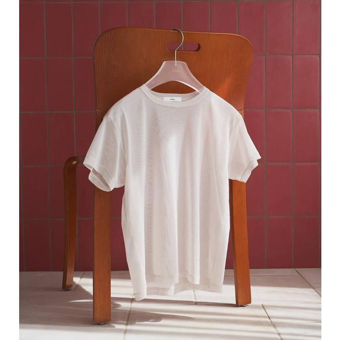 anuke（アンヌーク） シアーチュールティーシャツ Sheer Tulle T 