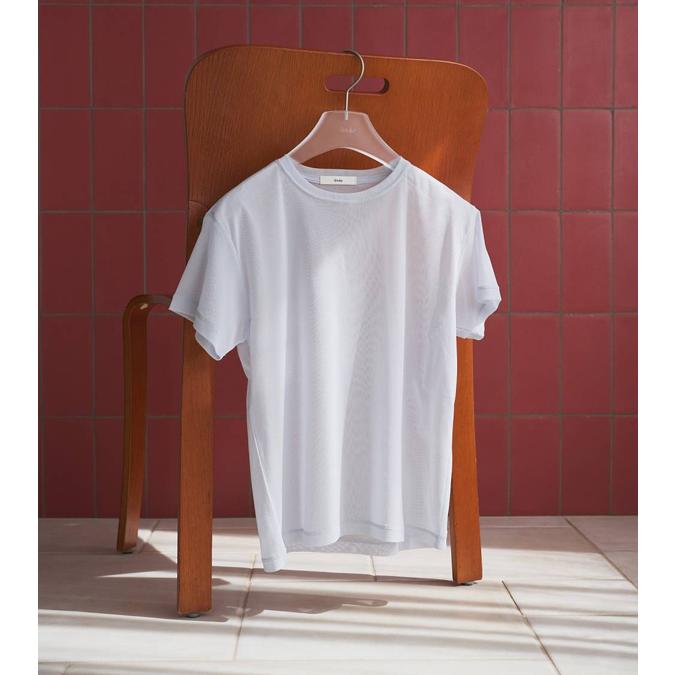 anuke（アンヌーク） シアーチュールティーシャツ Sheer Tulle T