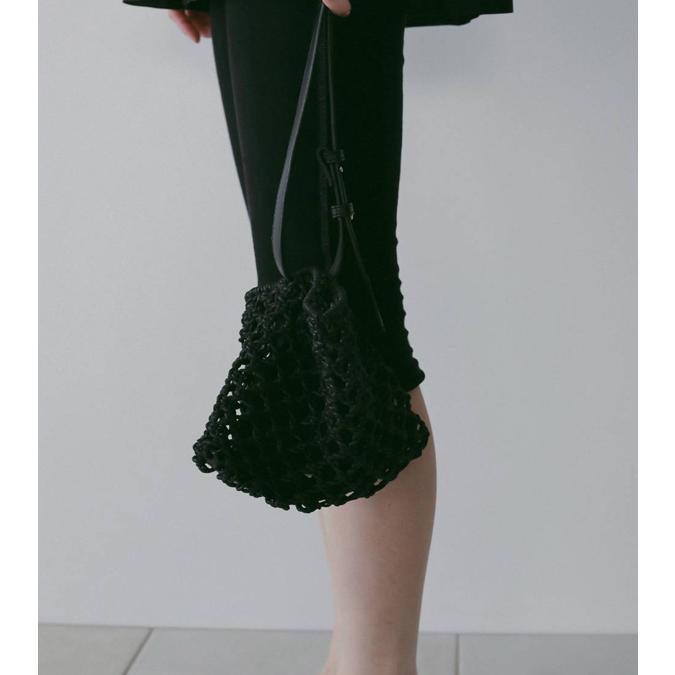 anuke（アンヌーク） マクラメショルダーバッグ Macrame Shoulder Bag 
