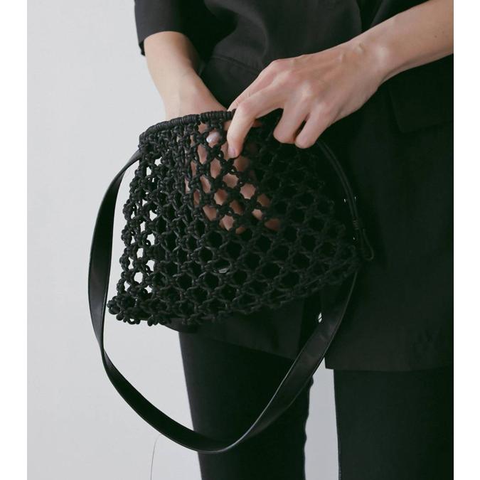 anuke（アンヌーク） マクラメショルダーバッグ Macrame Shoulder Bag
