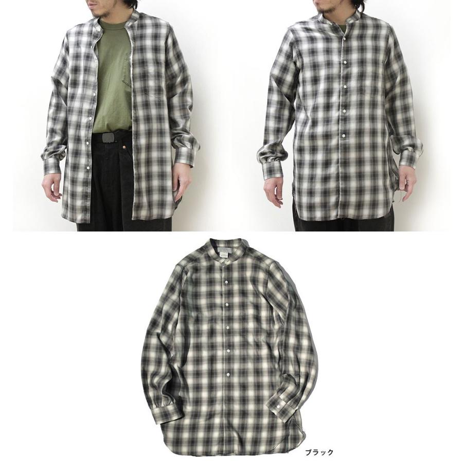 S30 セブンバイセブン 7 7 Check Shirt Band Collar チェックシャツバンドカラー 送料無料 キャンセル返品交換不可 Let 7x7 17042803 Indigo イルビゾンテ正規取扱店ノワ 通販 Yahoo ショッピング
