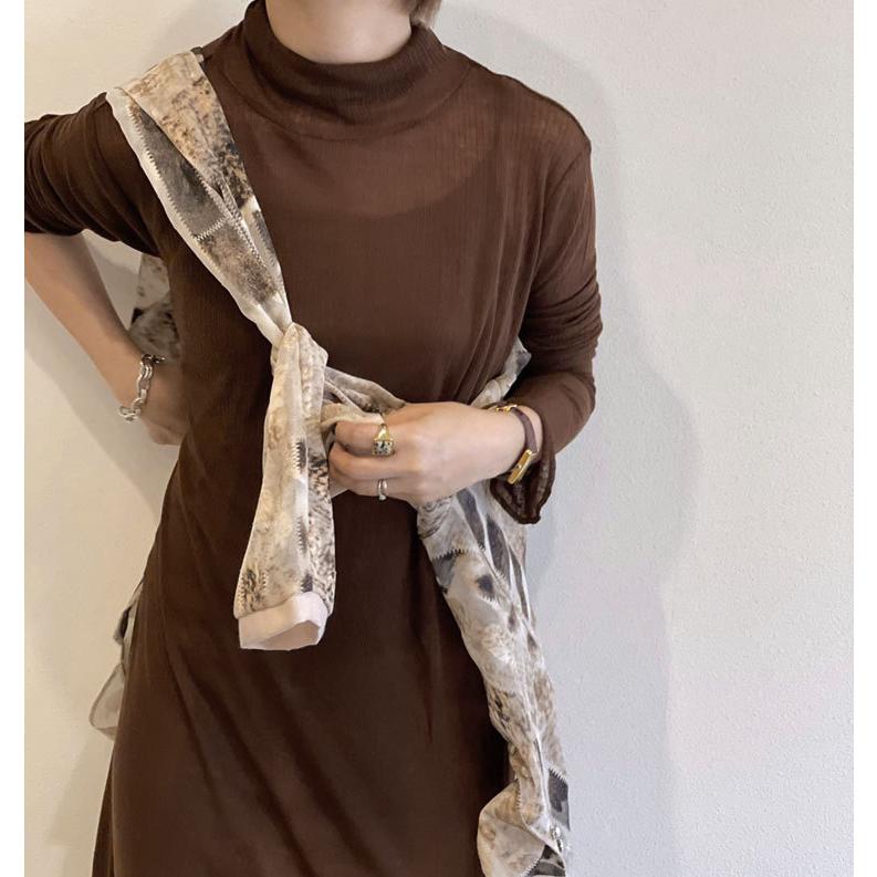 s30】【アガウド/AgAwd】Sheer Turtle Onepiece（シアータートル  