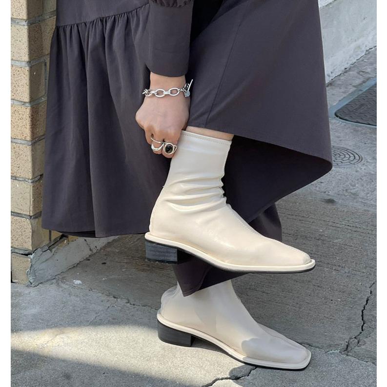 s30】【アガウド/AgAwd】Mannish Short Boots（マニッシュショート 