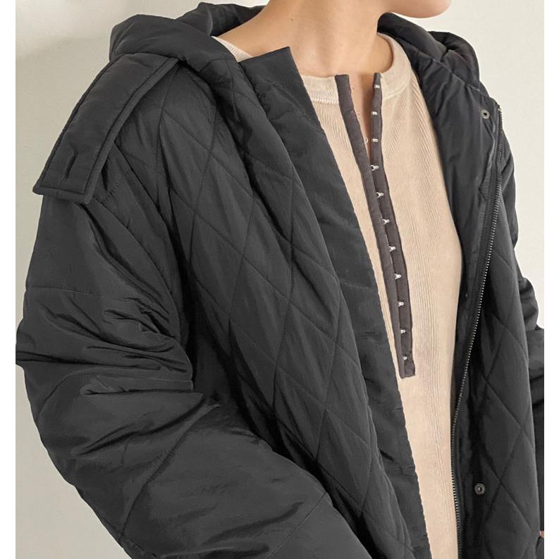 s30】【アガウド/AgAwd】Quilting Eco Down Coat（キルティングエコ 