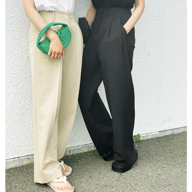 AGAWD 【s40】【アガウド/AgAwd】Two Tuck Pants（ツータック