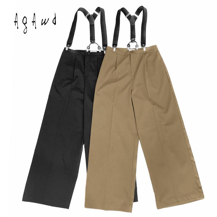 AGAWD（アガウド） 【s40】【アガウド/AgAwd】Suspender Pants