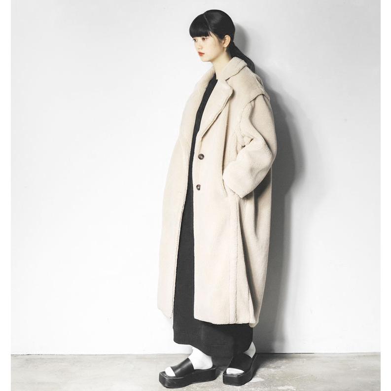 AGAWD（アガウド） 【s40】【アガウド/AgAwd】2WAY Boa Long Coat