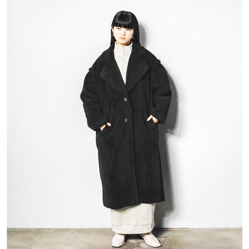 AgAwd 【s30】【アガウド/AgAwd】2WAY Boa Long Coat（2WAYボアロング 