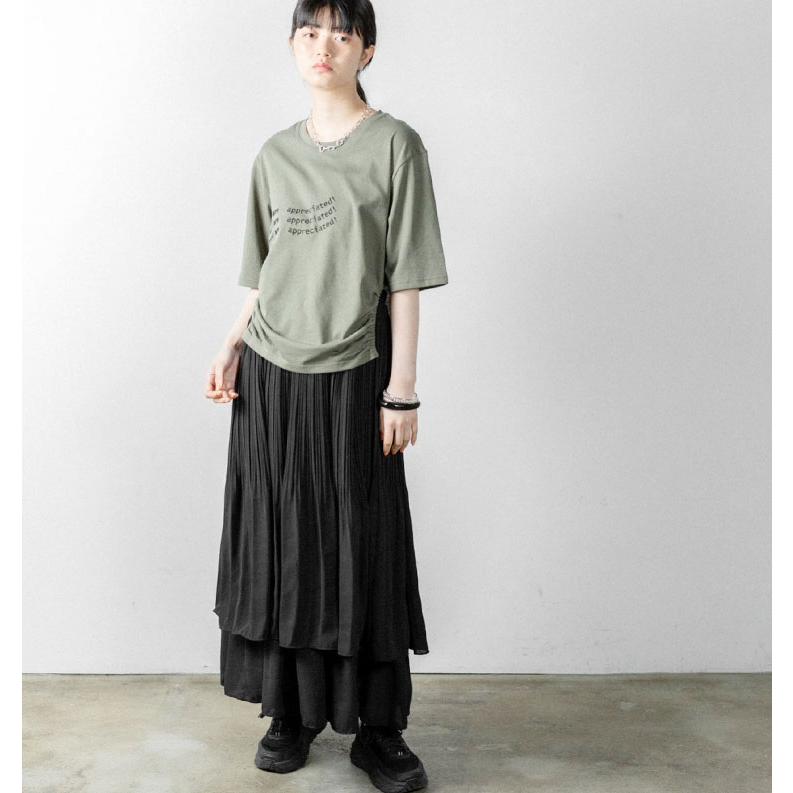 【アガウド/AgAwd】Tiered Skirt（ティアードスカート）[2417-331244]【送料無料】｜noix｜04