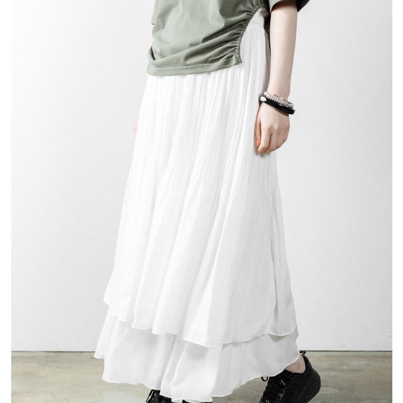 【アガウド/AgAwd】Tiered Skirt（ティアードスカート）[2417-331244]【送料無料】｜noix｜06