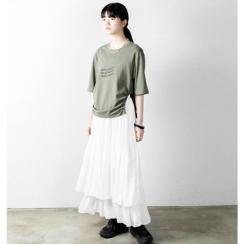 【アガウド/AgAwd】Tiered Skirt（ティアードスカート）[2417-331244]【送料無料】｜noix｜07