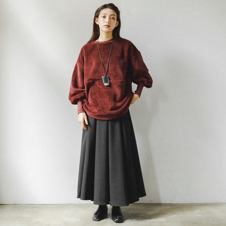 AGAWD 【アガウド/AgAwd】Tuck Skirt（タックスカート）[2422
