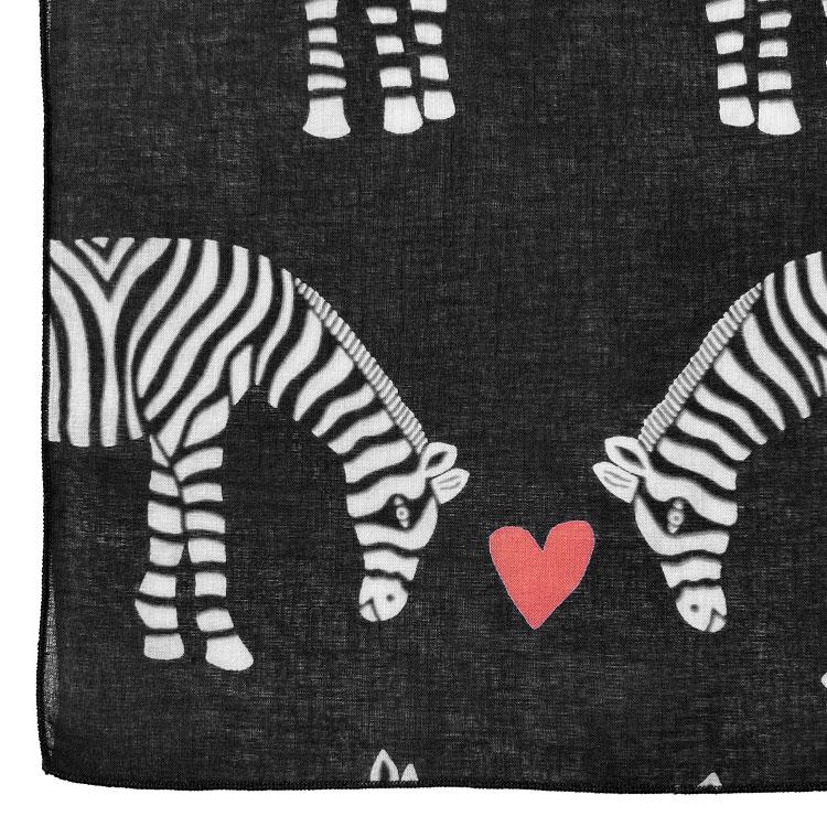 BOHEMIANS（ボヘミアンズ） ラブゼブラ（LOVE ZEBRA）バンダナ BANDANA
