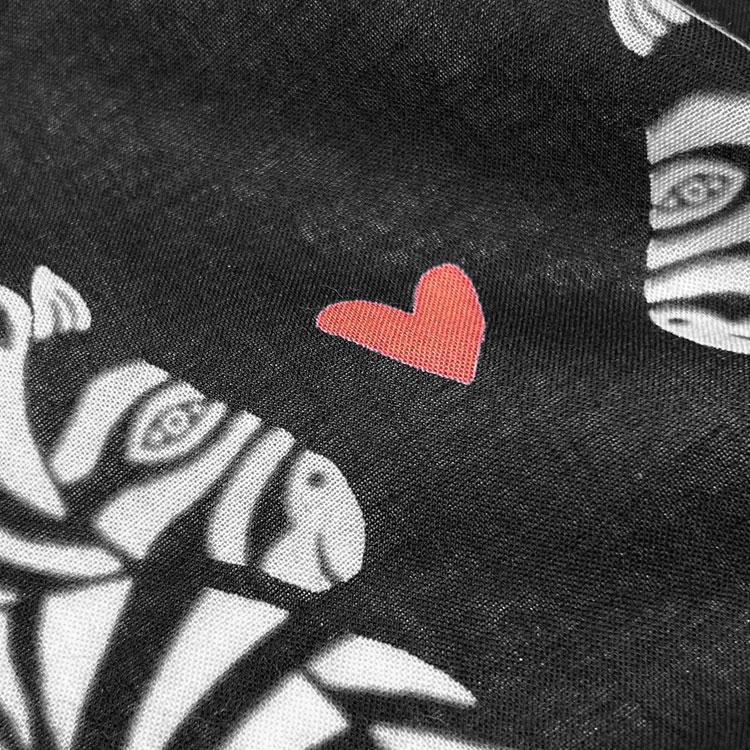 BOHEMIANS（ボヘミアンズ） ラブゼブラ（LOVE ZEBRA）バンダナ BANDANA
