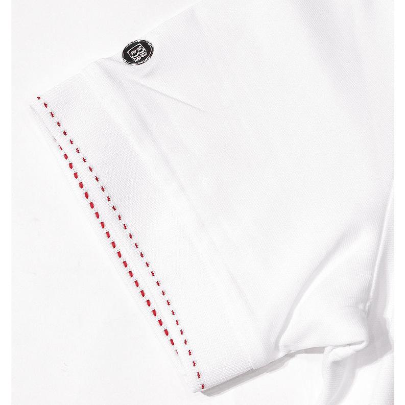 BRIEFING GOLF メンズベーシックポロ　ホワイトM BRIEFING - 【25SS】 MENS TOUR POLO / 刺繍ブランドロゴ