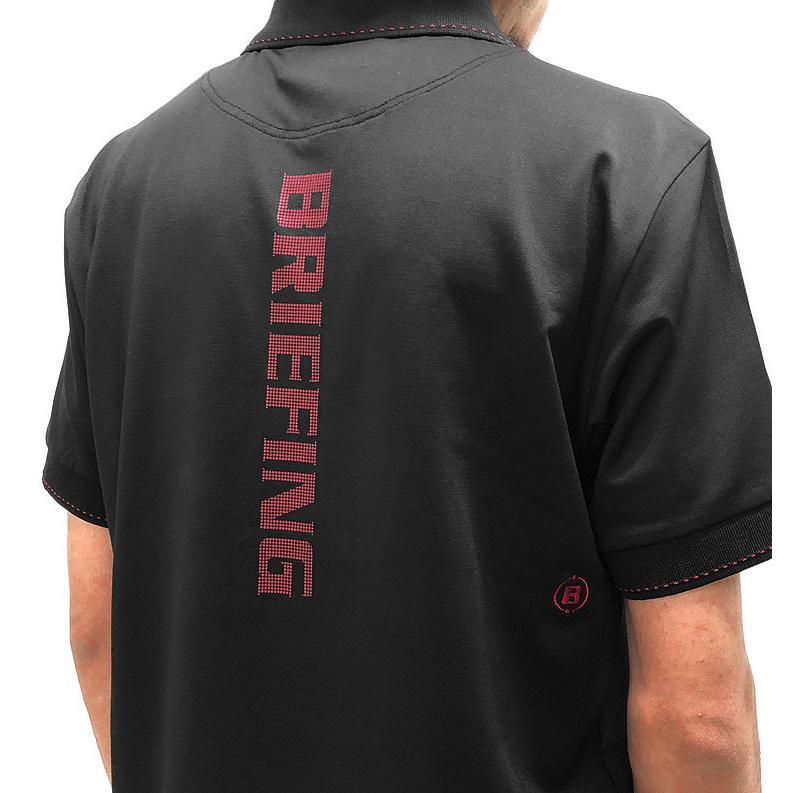 【赤ロゴ】ブリーフィング MEN’S TOUR POLO BRIEFING GOLF（ブリーフィングゴルフ） 【ブリーフィング/BRIEFING