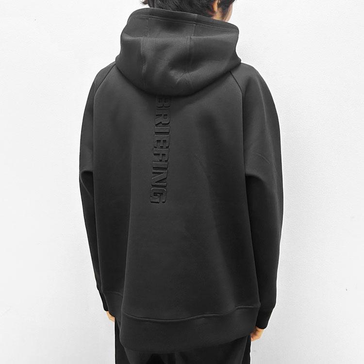 美品✨ BRIEFING ブリーフィング ゴルフ パーカー 3Dロゴ メンズ L BRIEFING - MENS WARM LOGO LINE PARKA / 3Dロゴ ストレッチ