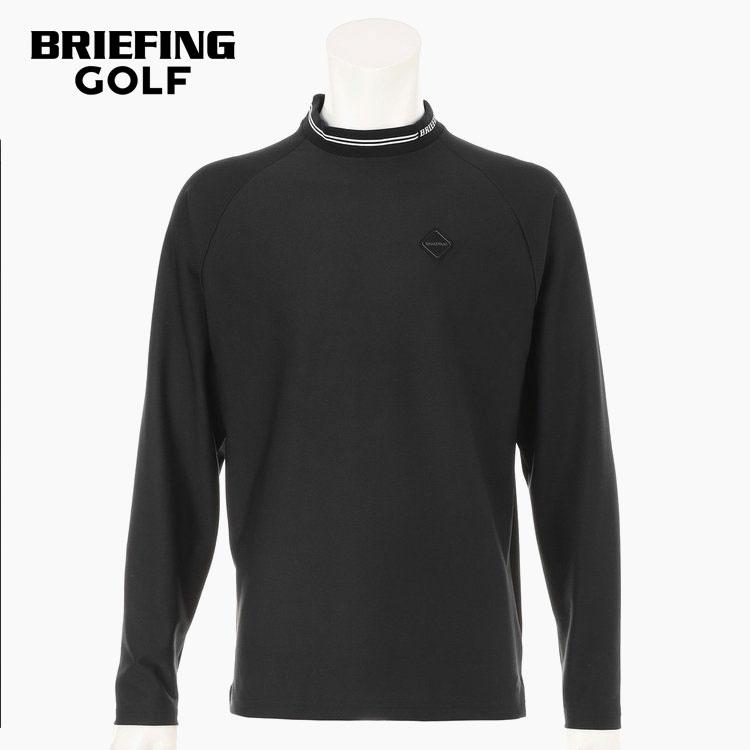 新品未使用BRIEFING ハイネック黒シャツ BRIEFING（ブリーフィング） （メンズ）ゴルフウェア 保温 WINDBLOCK