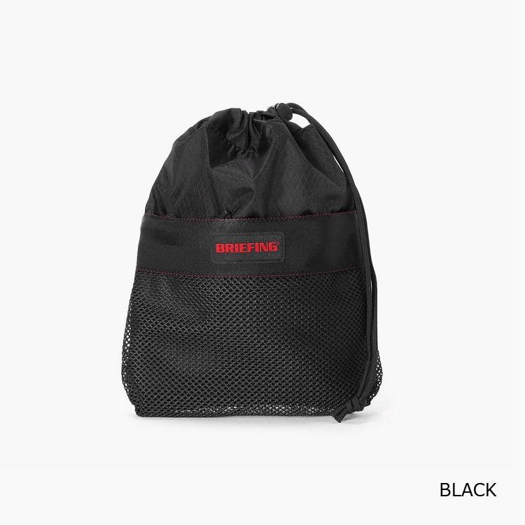 BRIEFING（ブリーフィング） MESH DRAWSTRING POUCH S 巾着 ポーチ
