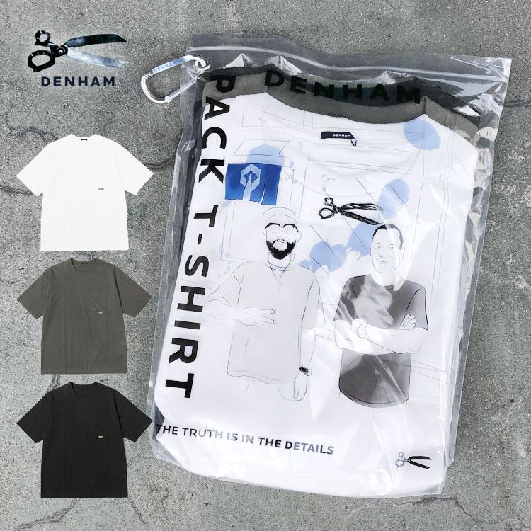 DENHAM 【デンハム/DENHAM】3 PACK TEE[No_01-22-08-51-030 DENHAM 【デンハム/DENHAM】3 PACK TEE[No_01-22-08-51-030