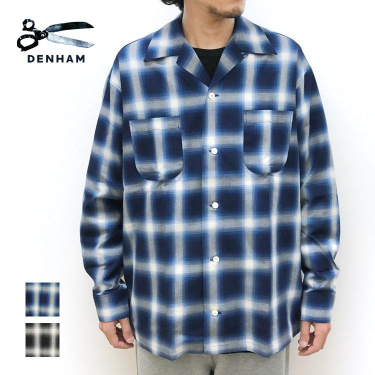 DENHAM 【デンハム/DENHAM】OMBRE CHECK SHIRT(オンブレ DENHAM 【デンハム/DENHAM】OMBRE CHECK SHIRT(オンブレ