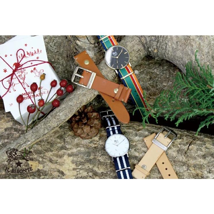 IL BISONTE（イルビゾンテ） ギフトセット ストライプリストウォッチ