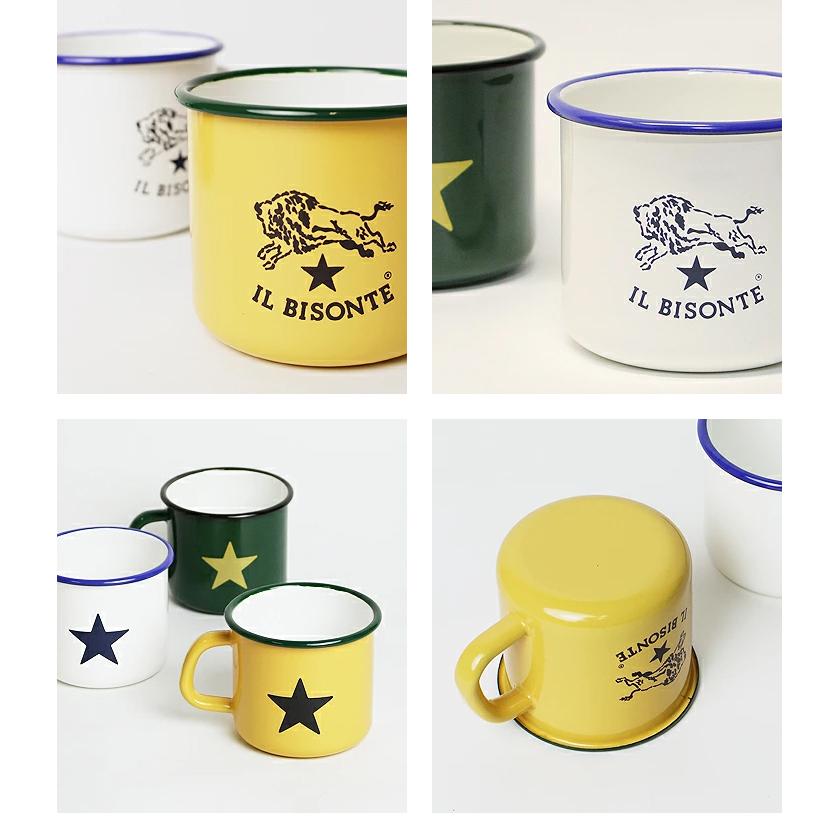 IL BISONTE（イルビゾンテ） ギフトセット ホーローマグカップ×ハンド