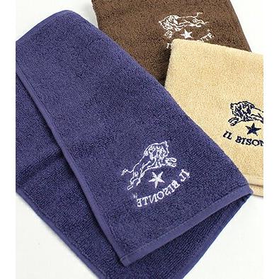 IL BISONTE（イルビゾンテ） ギフトセット ロゴハンドタオル5枚セット