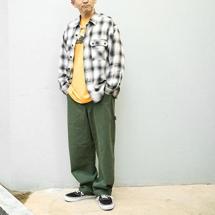 「DIVIDED STATES OF OLIVE®︎」ペインターパンツ34 JACKSON MATISSE（ジャクソンマティス） CHINO PAINTER Pants チノ
