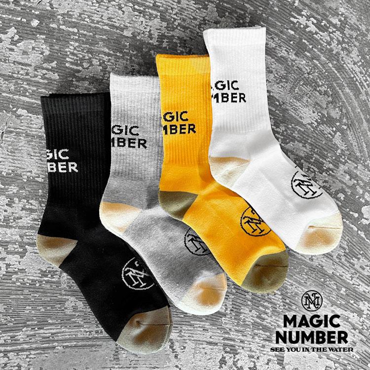 マジックナンバー/MAGIC NUMBER】STOCK LOGO SOCKS（ストックロゴ