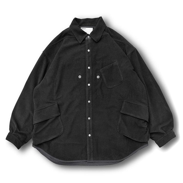 POLIQUANT（ポリクアント） THE REVERSIBLE BLOCK-FLEECE SHIRT JACKET