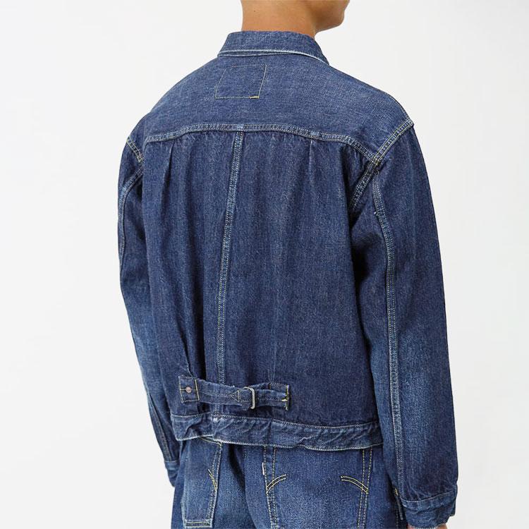 REMI RELIEF レミレリーフ 12oz DENIM 大戦モデル JKT (BLUE) デニムジャケット Gジャン RN30389033【id】の画像