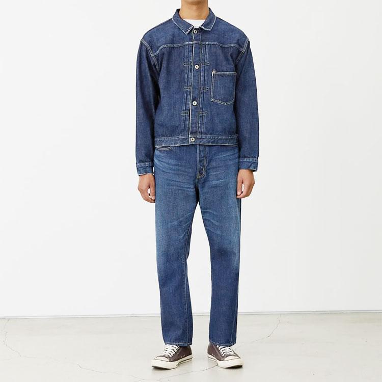 REMI RELIEF レミレリーフ 12oz DENIM 大戦モデル JKT (BLUE) デニムジャケット Gジャン RN30389033【id】の画像