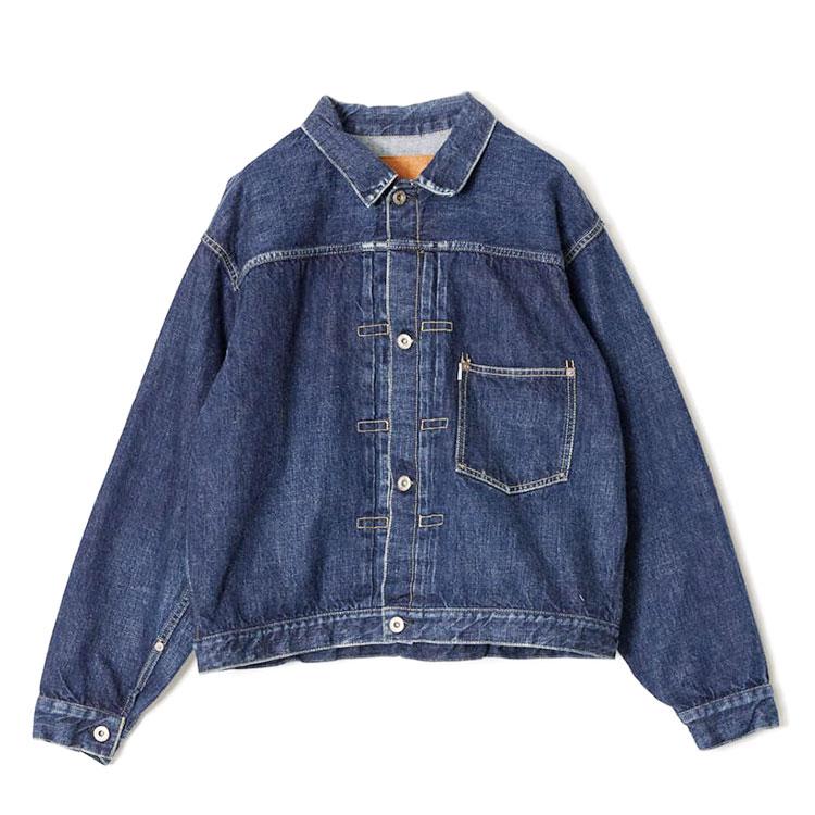 REMI RELIEF レミレリーフ 12oz DENIM 大戦モデル JKT (BLUE) デニムジャケット Gジャン RN30389033【id】の画像