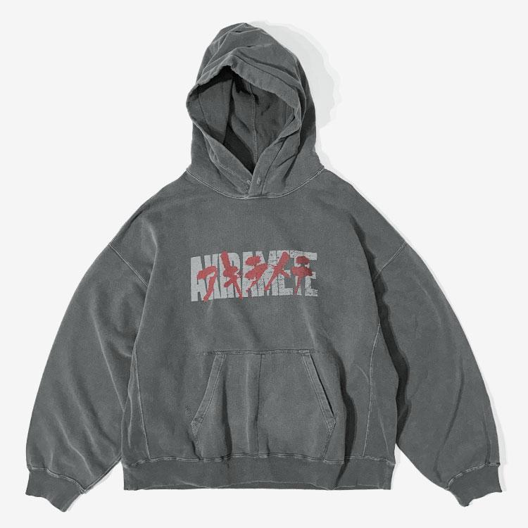 REMI RELIEF レミレリーフ ダブルSP加工裏毛パーカー(AKIRAMETE