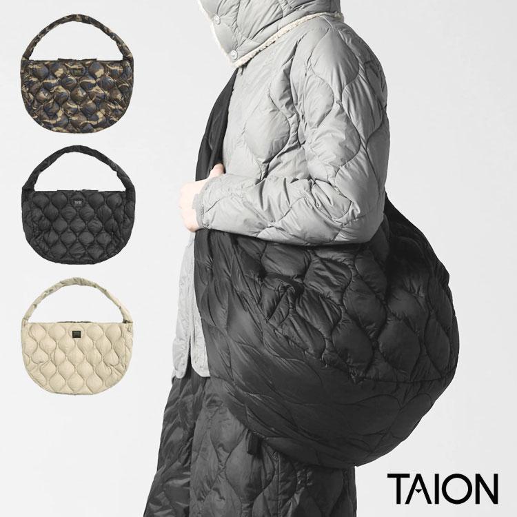 TAION（タイオン） ミリタリー バナナショルダー ダウンバッグL-ソフト 