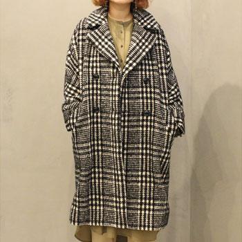 s30】【ティッカ / TICCA】テントコート チェック【送料無料 