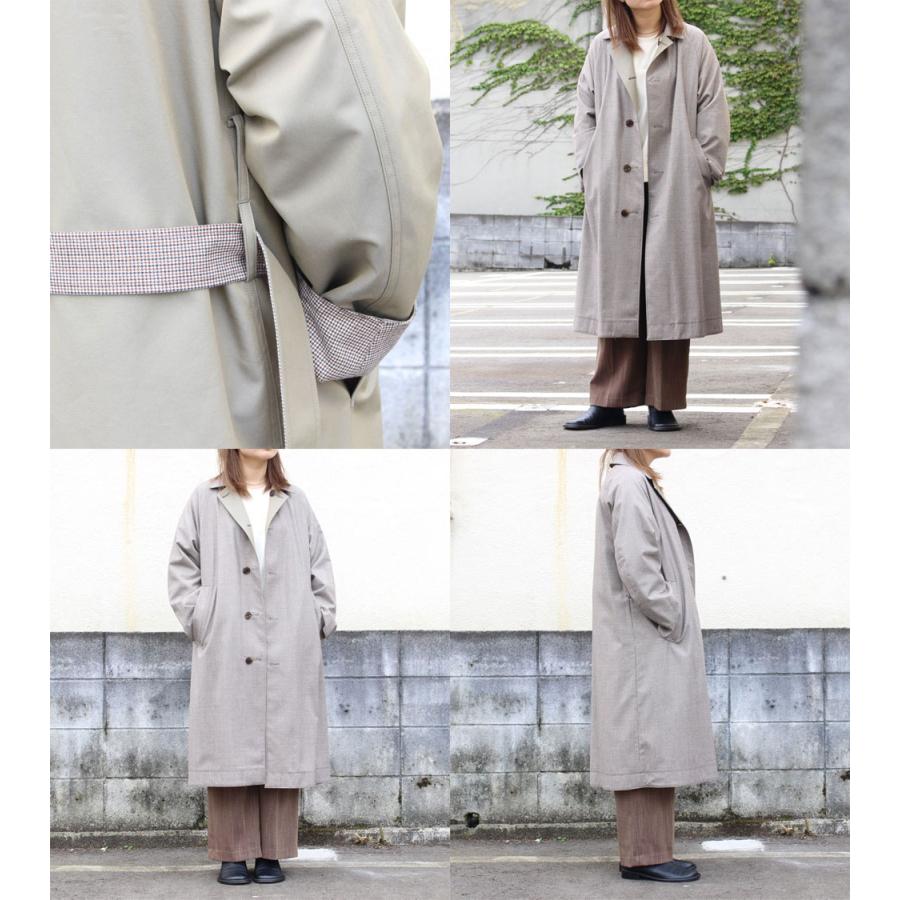 TICCA 【ティッカ / TICCA】リバーシブルステンカラーコート TICCA 【ティッカ / TICCA】リバーシブルステンカラーコート