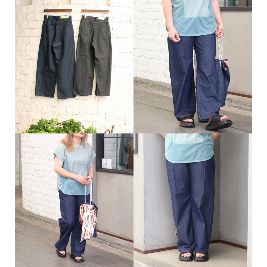 TICCA ティッカ タックワイドデニムパンツ【sb】 : イルビゾンテ