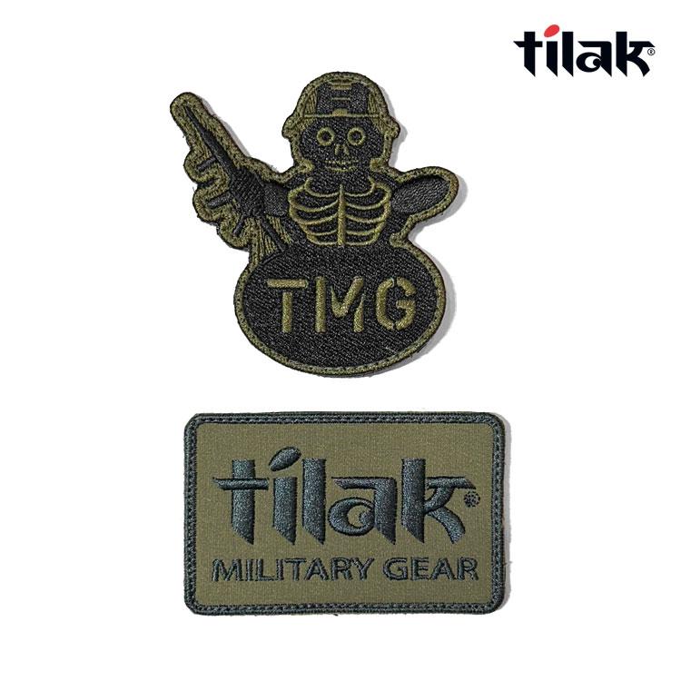 tilak（ティラック） TMG Snowman Wappen+Tilak Wappen ワッペン 88524