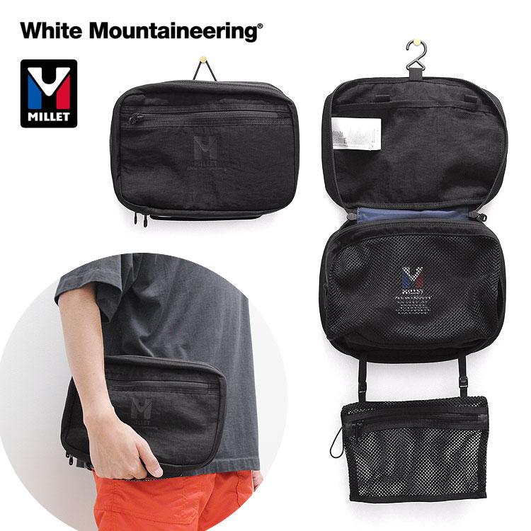 【ホワイトマウンテニアリング/White Mountaineering】WM×MILLET VOYAGE POUCH [WM2073818]【送料無料】｜noix