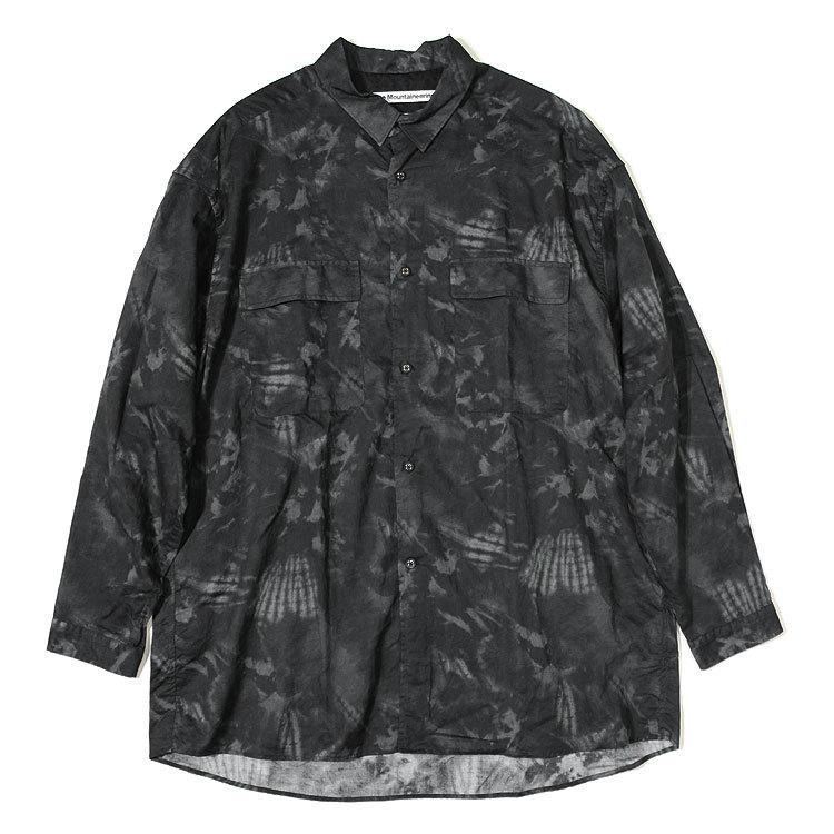 【s30】【ホワイトマウンテニアリング/White Mountaineering】TIE DYE PRINTED WIDE SHIRT [WM2171106]【送料無料】【キャンセル返品交換不可】【let】｜noix｜02