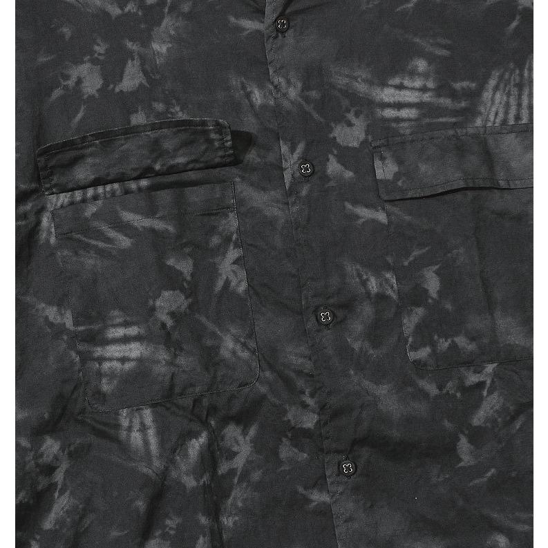 【s30】【ホワイトマウンテニアリング/White Mountaineering】TIE DYE PRINTED WIDE SHIRT [WM2171106]【送料無料】【キャンセル返品交換不可】【let】｜noix｜05