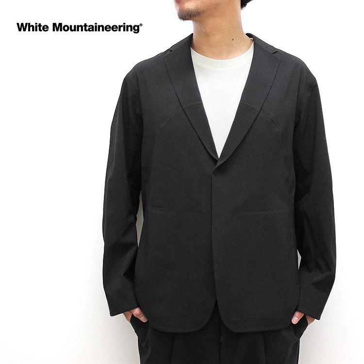 【s30】【ホワイトマウンテニアリング/White Mountaineering】SOLOTEX STRETCHED LAPEL JACKET [BK2173206]【送料無料】【キャンセル返品交換不可】【let】｜noix
